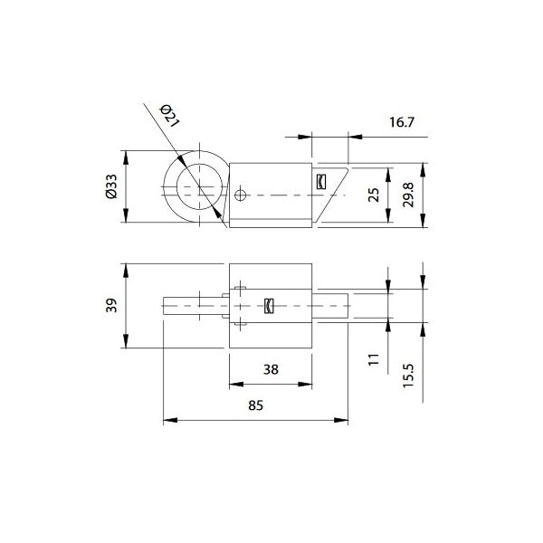 COMUNELLO CRICCHETTO PER VASISTAS ART.640 GRANDE