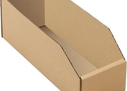 CONTENITORE A BECCO IN CARTONE MARRONE