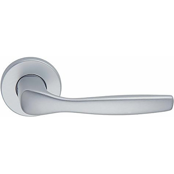 COTTALI THEA MANIGLIA PER PORTA ROSETTA + BOCCHETTA COLORE ARGENTO*