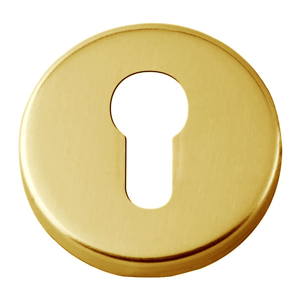 COTTALI BOCCHETTA D.MM45 FORO YALE OTTONE LUCIDO VERNICIATO*