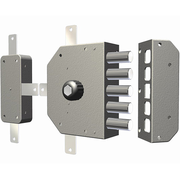 CR SERRATURA A POMPA QUINTUPLICE CON DEVIATORE ENTRATA MM60 SX*