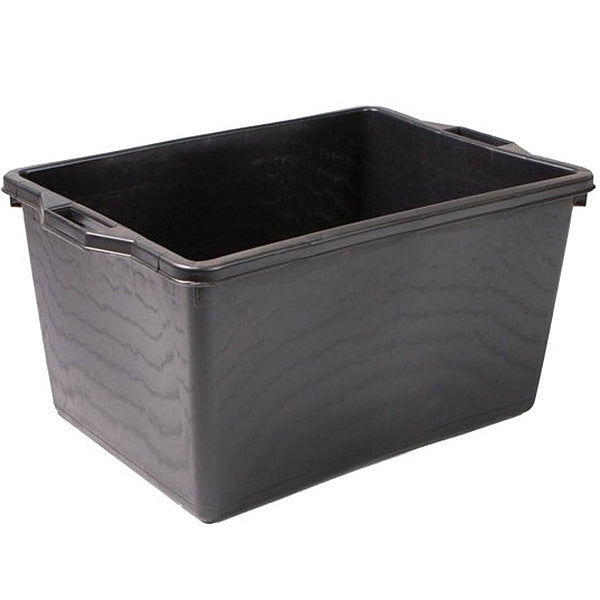 CESTA PER UVA RETTANGOLARE TIPO ASTI IN PLASTICA LT65 CM60X43X32 NERA