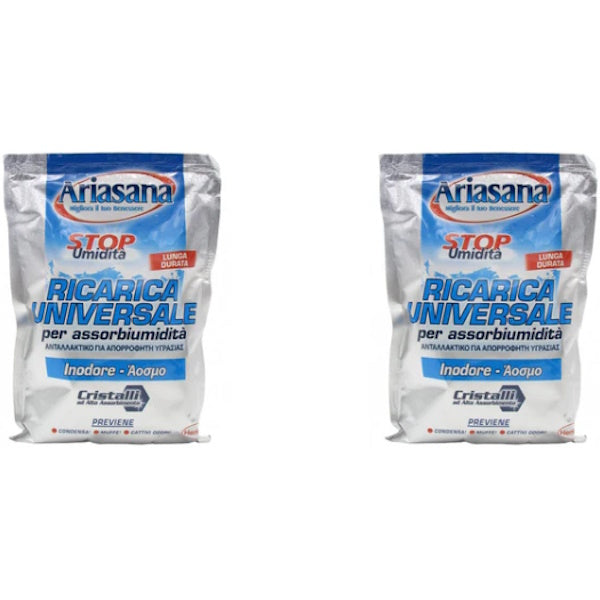 ARIASANA DEUMIDIFICATORE CONFEZIONE DA 1 VASCHETTA E 2 RICARICHE