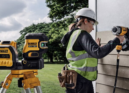 DEWALT LASER VERDE A 2 LINEE CON PIOMBO DCE822D1G18-QW 18V 2.0AH