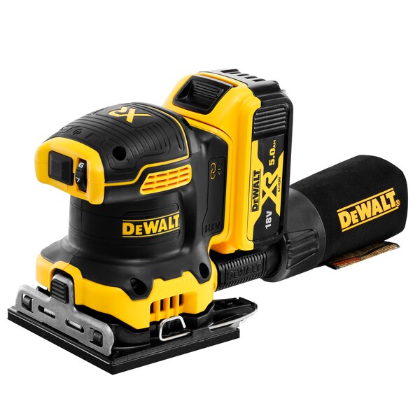 DEWALT LEVIGATRICE ORBITALE A BATTERIA 18V 5,0AH ART. DCW200P2-QW