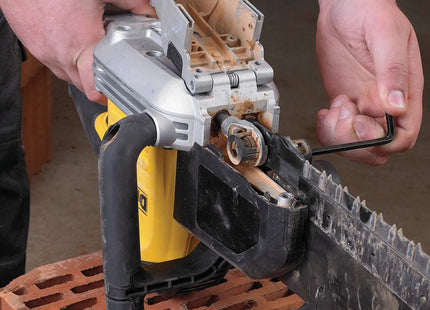 DEWALT SEGA ALTERNATA ALLIGATOR MOD. DWE398 LAMA MM430 230V