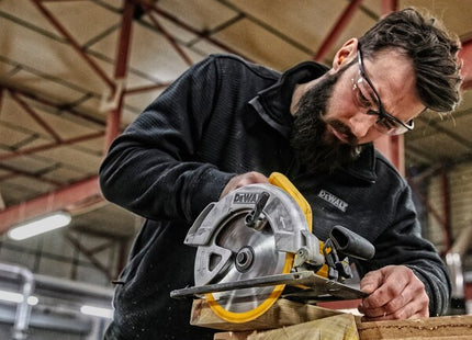 DEWALT SEGA CIRCOLARE MOD. DWE560-QS CON LAMA D.MM184 POTENZA 1350W
