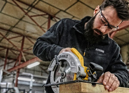 DEWALT SEGA CIRCOLARE MOD. DWE560-QS CON LAMA D.MM184 POTENZA 1350W