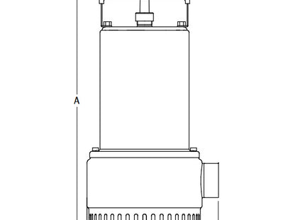 COMEX ELETTROPOMPA SOMMERSA MOD. DRAIN SS 304 IN ACCIAIO INOX