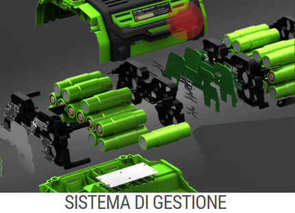 EGO BATTERIA BA2800T 56 VOLT POTENZA 5,0AH AL LITIO