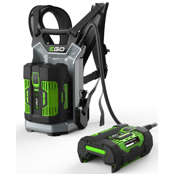 EGO ZAINO PORTABATTERIE BH1001 56V CON CONNETTORE/ADATTATORE PLUG-IN