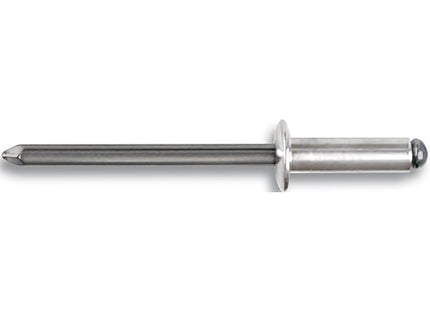 FAR RIVETTI IN LEGA DI ALLUMINIO A TESTA CILINDRICA D.MM4,0X18