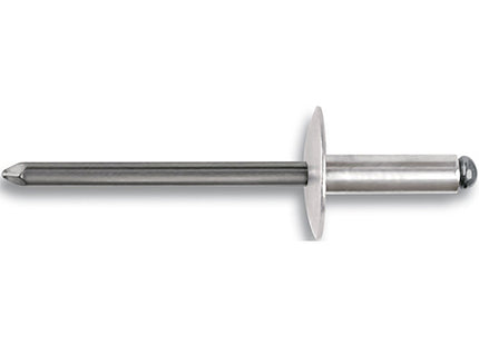 FAR RIVETTI IN LEGA DI ALLUMINIO A TESTA LARGA MM12 D.MM4,0X16