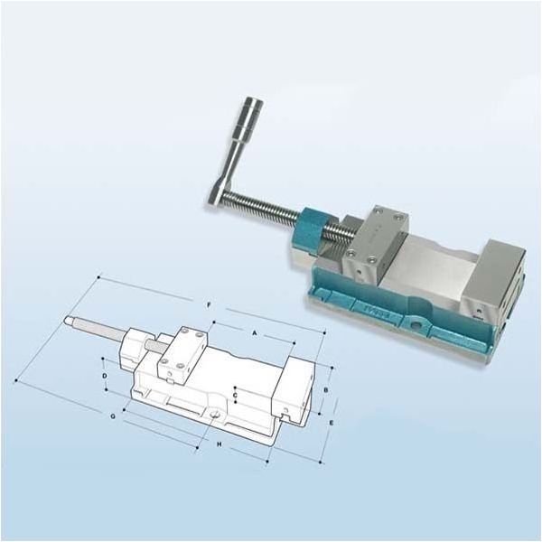 BASSI MORSA DI PRECISIONE PER TRAPANI A COLONNA AP.140