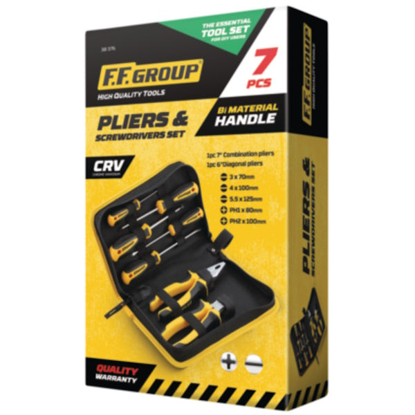 FF GROUP TASCA PORTAUTENSILI COMPLETA CON 7 UTENSILI*