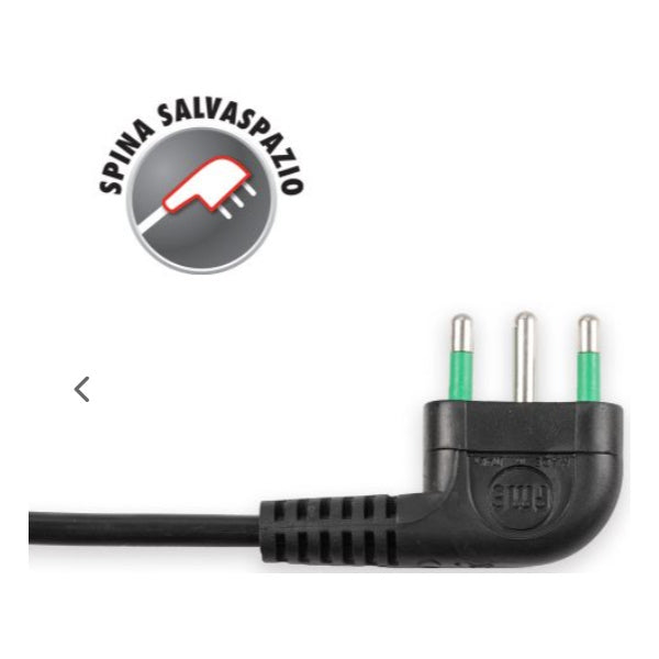 FME MULTIPRESA 6 PRESE CAVO DA MT1,5 SPINA 16A NERA