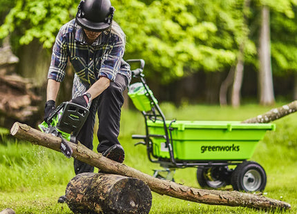 GREENWORKS CARRIOLA G40GC 40V SOLO CORPO MACCHINA