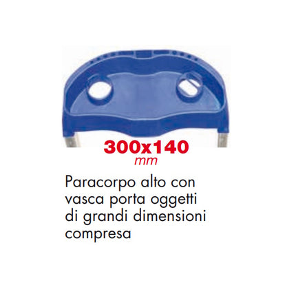 FACAL SCALA GAMMA MAXI  6 GRADINI CON PEDANA H.CM204
