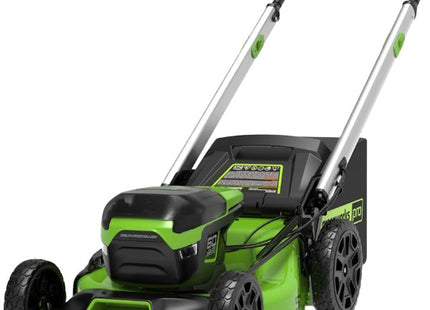 GREENWORKS RASAERBA GD60LM51SPK4 CM51 CARICABATTERIA+BATTERIA 60V 4AH