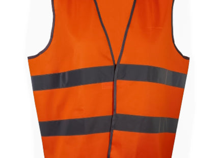 GILET ALTA VISIBILITA' COLORE ARANCIO TG.UNICA*