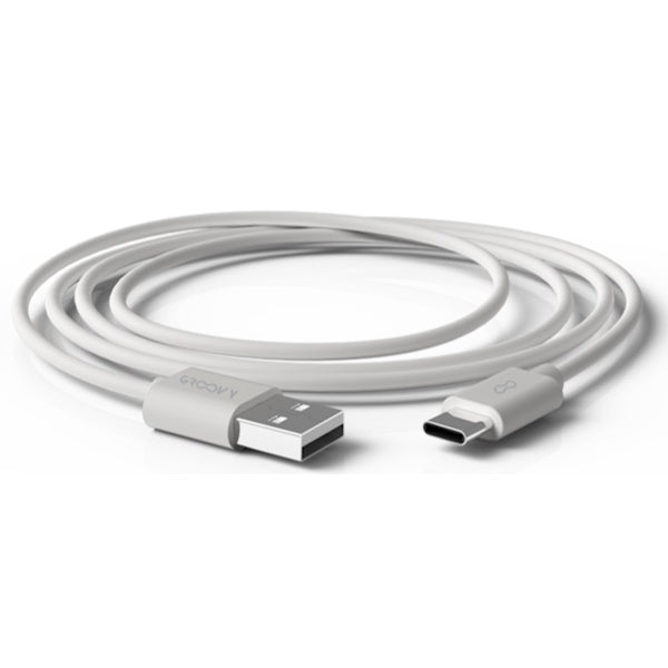 GROOVY CAVO TYPE-C PER DISPOSITIVI ANDROID CON USB DA MT1 COLORE GRIGIO