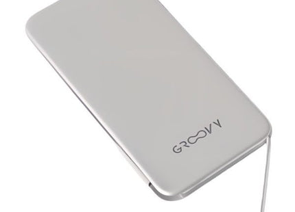 GROOVY POWER BANK LIGHTNING PER DISPOSITIVI APPLE COLORE GRIGIO*