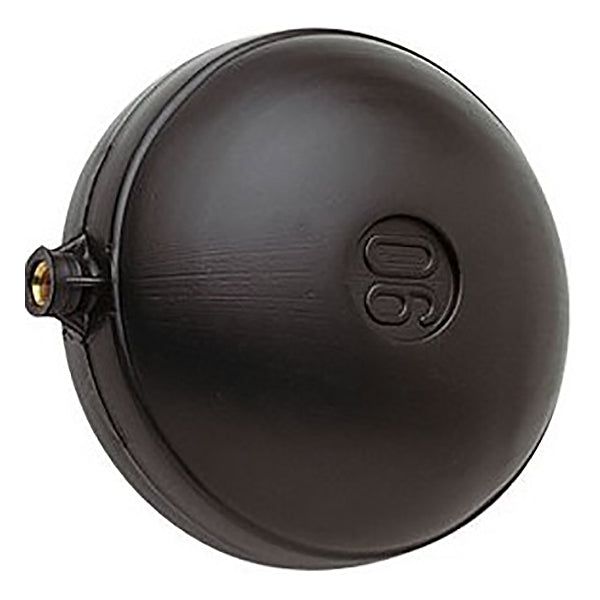 GT COMIS ART3334 SFERA TONDA IN PLASTICA CON NOTTOLINO IN OTTONE D.MM90