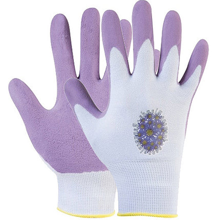 GUANTI MOD. GARDEN/1 PER GIARDINAGGIO IN NYLON COLORE LILLA TG M