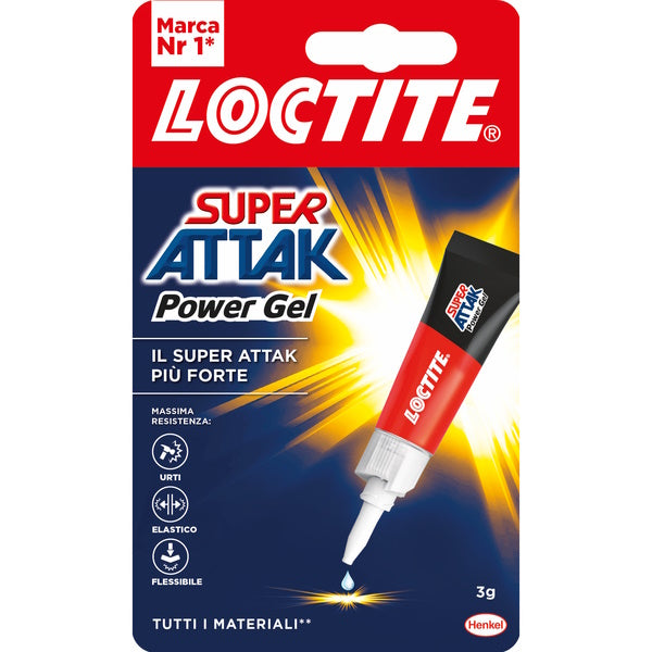 HENKEL LOCTITE SUPER ATTAK POWER GEL GR3
