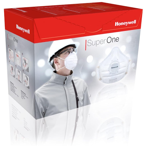HONEYWELL RESPIRATORE MONOUSO FFP2 MOD. SUPERONE 3205 CONF.PZ30