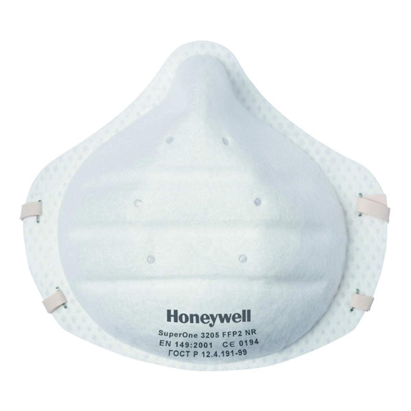 HONEYWELL RESPIRATORE MONOUSO FFP2 MOD. SUPERONE 3205 CONF.PZ30