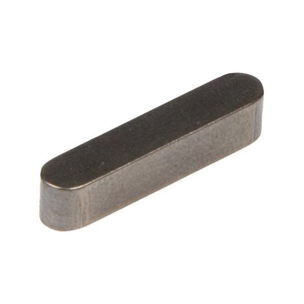 LINGUETTA AD ESTREMITA' ARROTONDATE IN ACCIAIO DIN 6885A