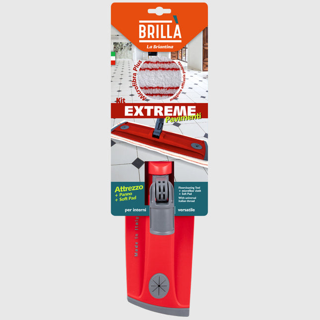 LA BRIANTINA ATTREZZO PULISCIPAVIMENTI CATTURAPOLVERE EXTREME CM40