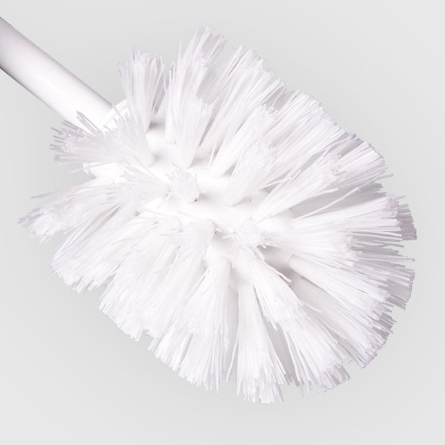 LA BRIANTINA COMPLETO WC PALLA SET SCOPINO+ PORTASCOPINO BIANCO