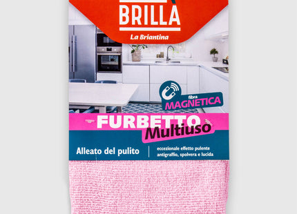 LA BRIANTINA PANNO IN MICROFIBRA FURBETTO MULTIUSO DA CM40X40