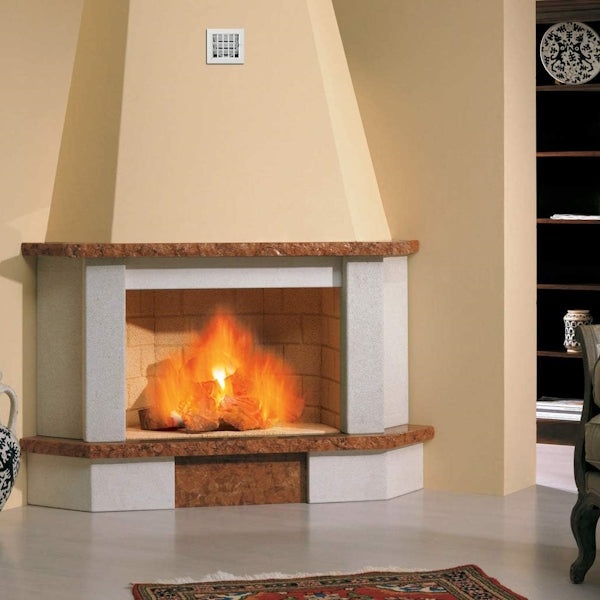 LA VENTILAZIONE GRIGLIA ALLUMINIO DA INCASSO PER CAMINI COLORE BIANCO