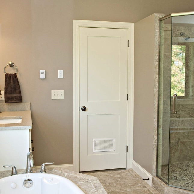 LA VENTILAZIONE GRIGLIA IN ABS DA INCASSO CON RETE MM380X230 BIANCO