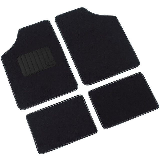 LAMPA TAPPETINI MOQUETTE SUPRA A NERO SERIE DA 4 PZ