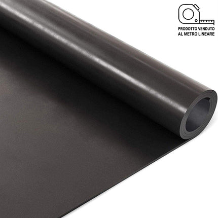 LASTRA IN GOMMA ANTIOLIO NERA SPESSORE MM3 ALTEZZA MM1400 AL MTL