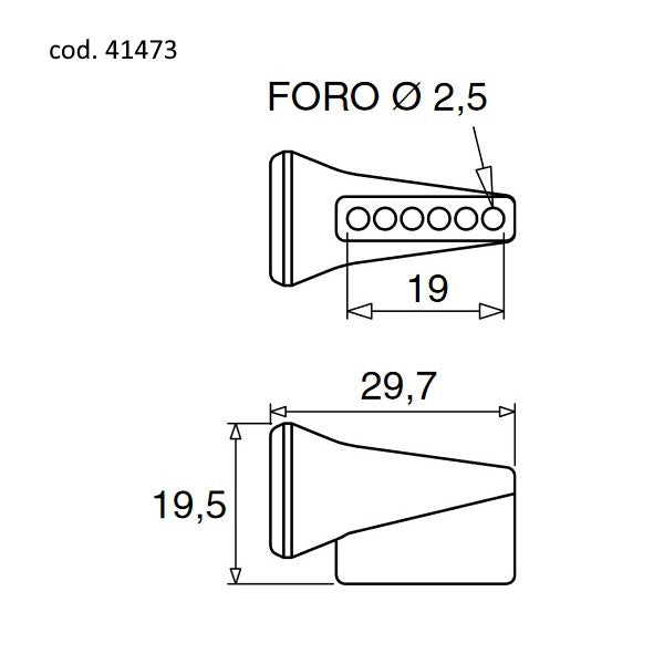 LOC-LINE ATTACCO 1/4" KIT GETTI A 90° CONF.PZ4