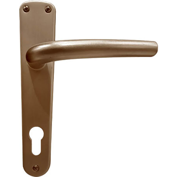 COTTALI OMEGA MANIGLIA PER PORTA QUADRO MM8 YALE ALLUMINIO BRONZO