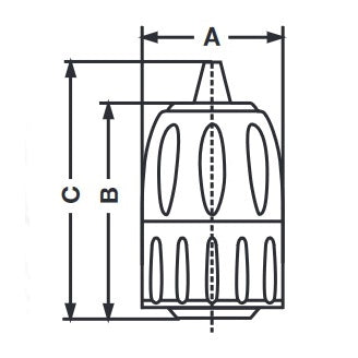 PORTA MANDRINO AUTOSERRANTE TAURUS PROFESSIONAL