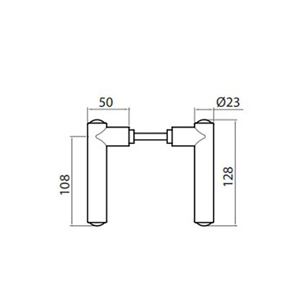 GHIDINI MANIGLIA PER PORTA MINNY Q8 IN NYLON