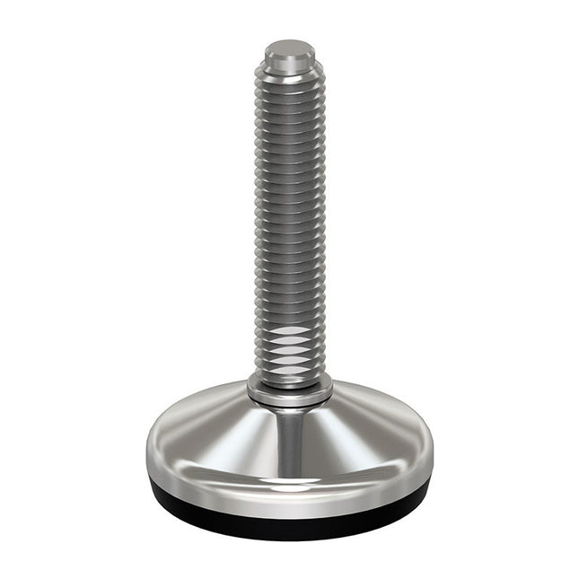 MARTIN PIEDE INOX A2 SNODATO BASE VULCANIZZATA