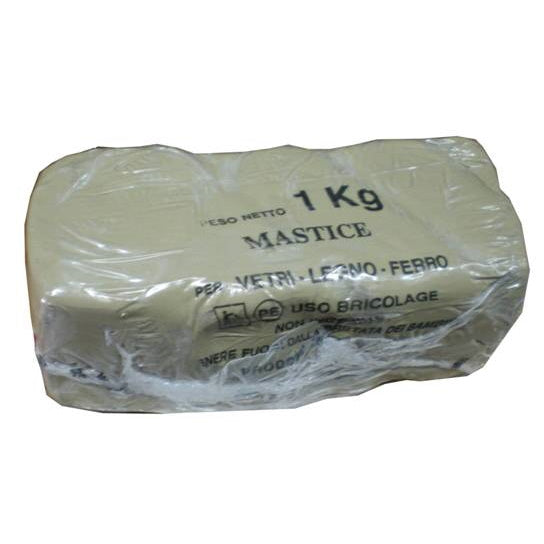 MASTICE PER VETRI GRIGIO KG.1