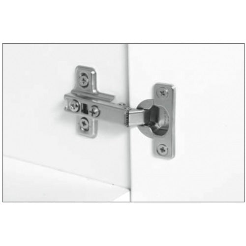 METAL STYLE CERNIERA QS MINI 105° D.26MM PER ANTE IN LEGNO COLLO  8*