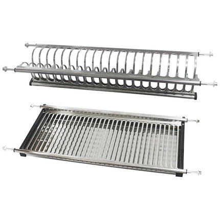 METAL STYLE SCOLAPIATTI INOX CON MOLLA E CODOLI MM.800 CROMATO