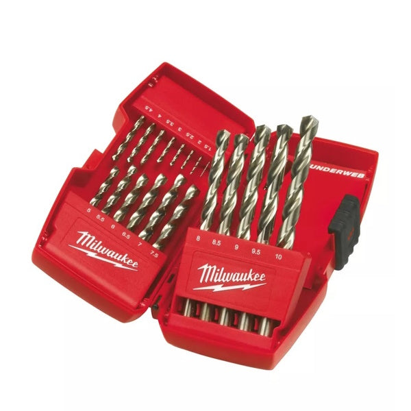 MILWAUKEE SERIE PUNTE IN HSS-G THUNDERWEB CASSETTA DA PZ19 D.MM1-10