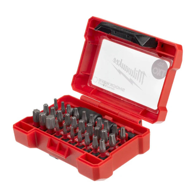 MILWAUKEE SET INSERTI BITS TORX CON PORTAINSERTI IN BOX PZ32