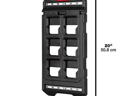 MILWAUKEE PACKOUT PIASTRA DI STOCCAGGIO COMPATTA MM254X508X25